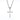 Collana Cross - Zirconi