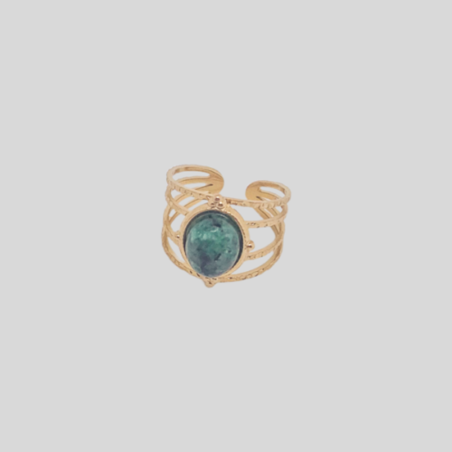 Anello Infinite Green