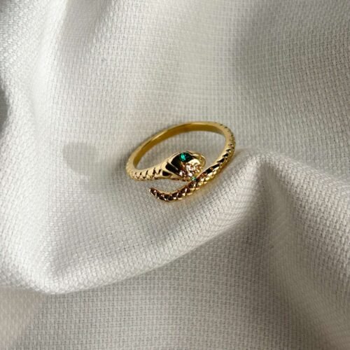 Anello EMERALD SNAKE