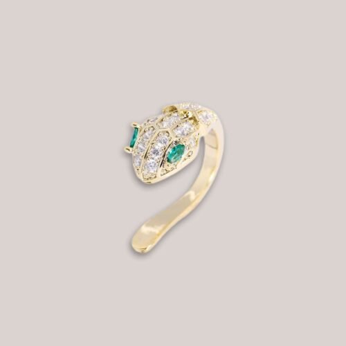 Earcuff EMERALD SNAKE