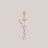 Piercing ombelico BUTTERFLY DROPS