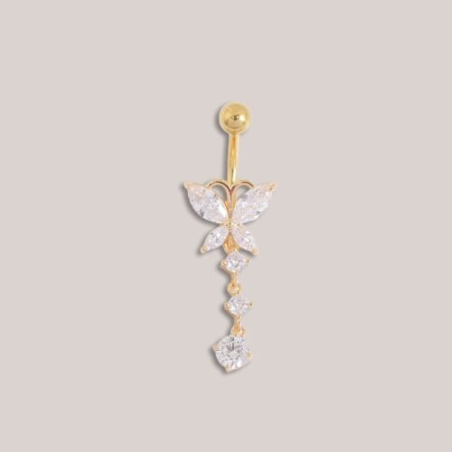 Piercing ombelico BUTTERFLY DROPS