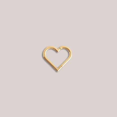 Piercing clicker HEART - SMALL